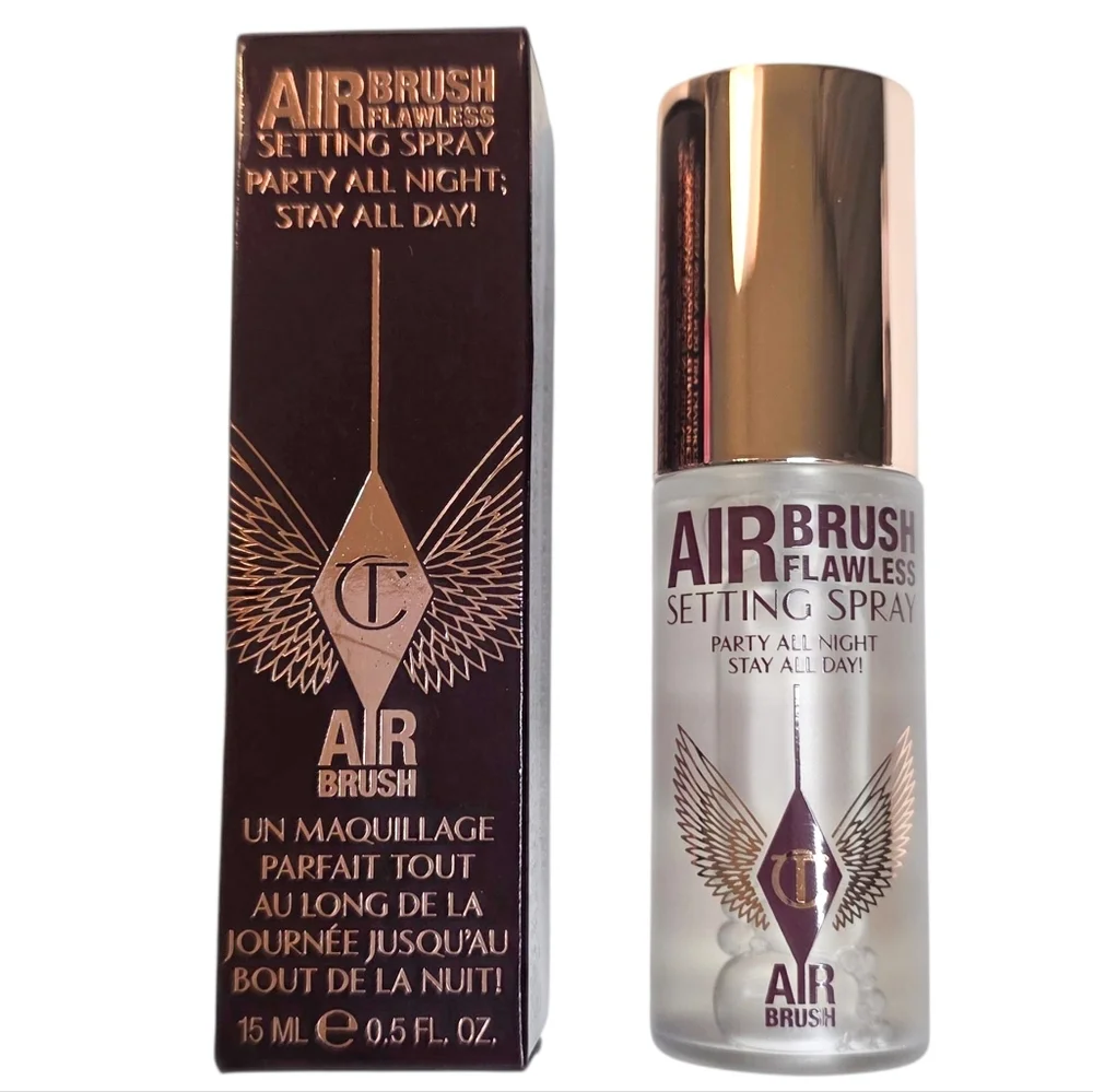 Charlotte Tilbury Airbrush Flawless Setting Spray Waterproof Makeup Primer 15ml